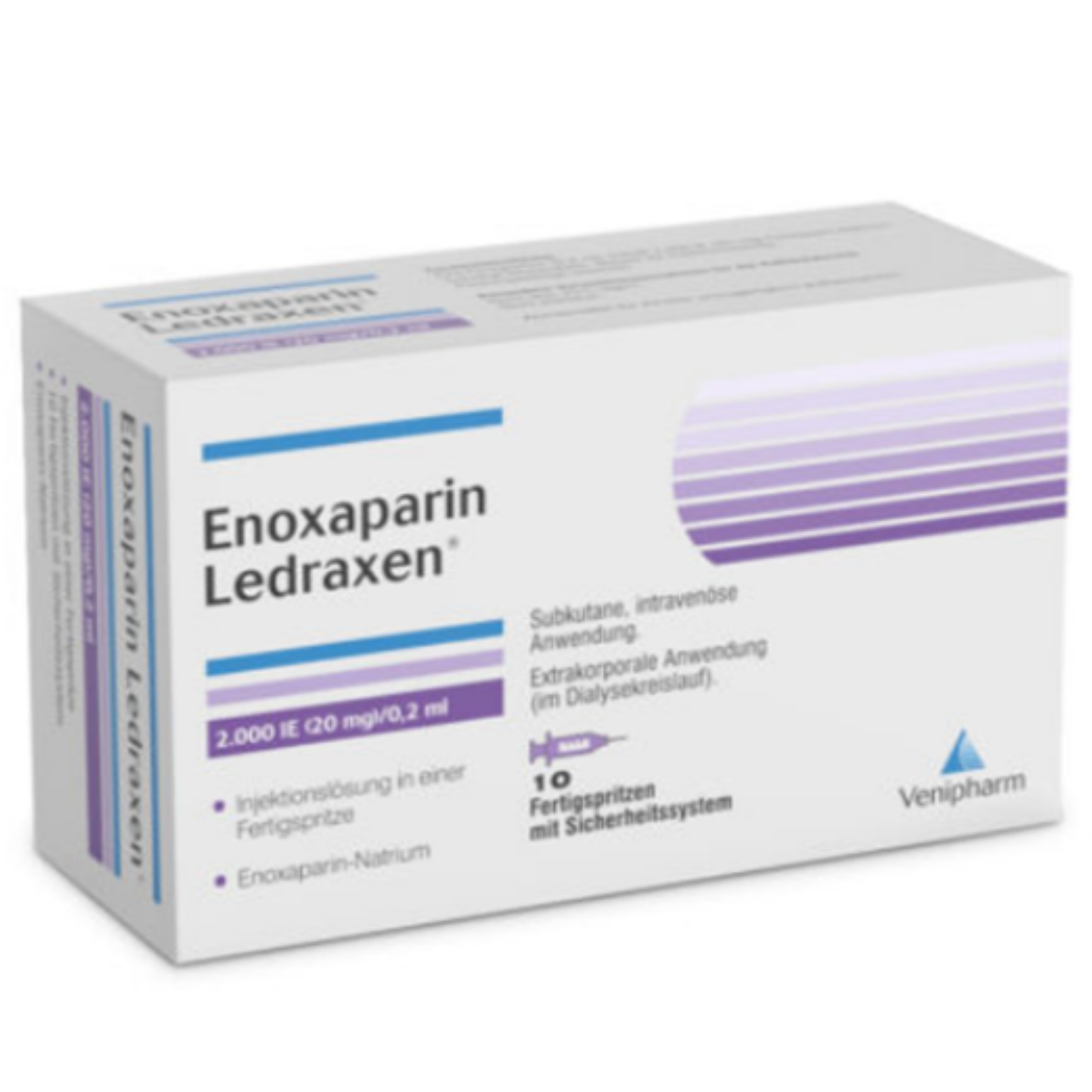 Enoxaparin Ledraxen* 2.000 IE (20 mg)/0.2 ml – Pre-filled Syringe with Safety System