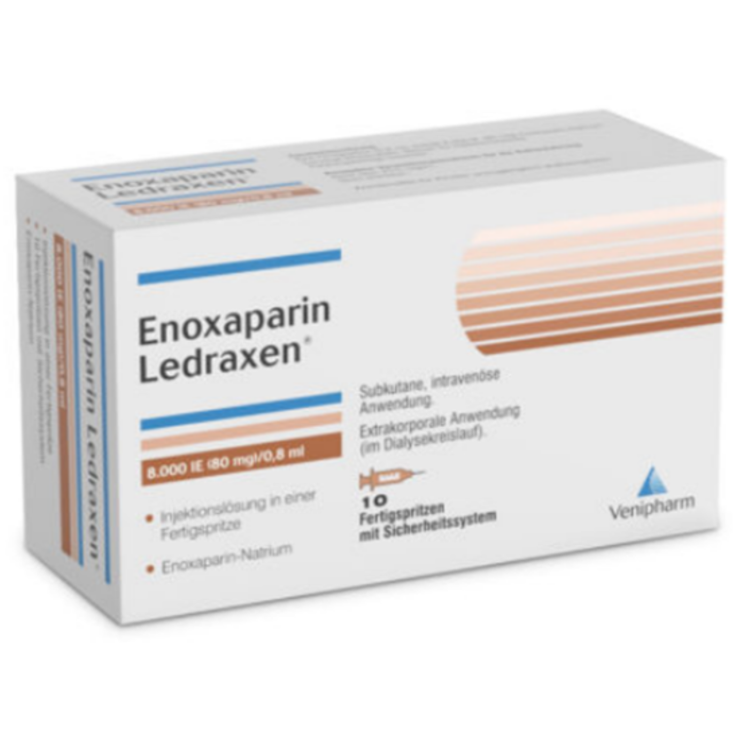Enoxaparin Ledraxen® 8.000 IE (80 mg)/0.8 ml – Solution for Injection