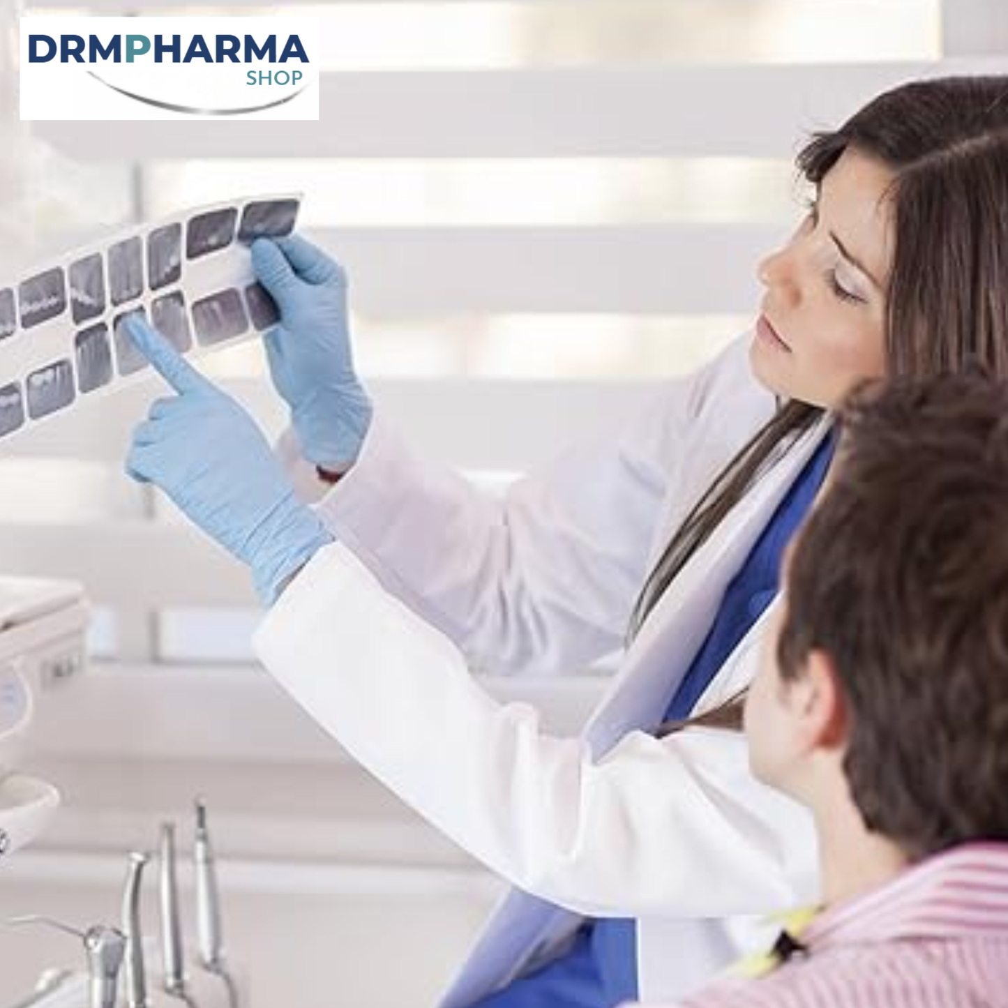 Top Nitrile Examination Powder Free Gloves - Color: Blue, Size: Small 100pcs per Box