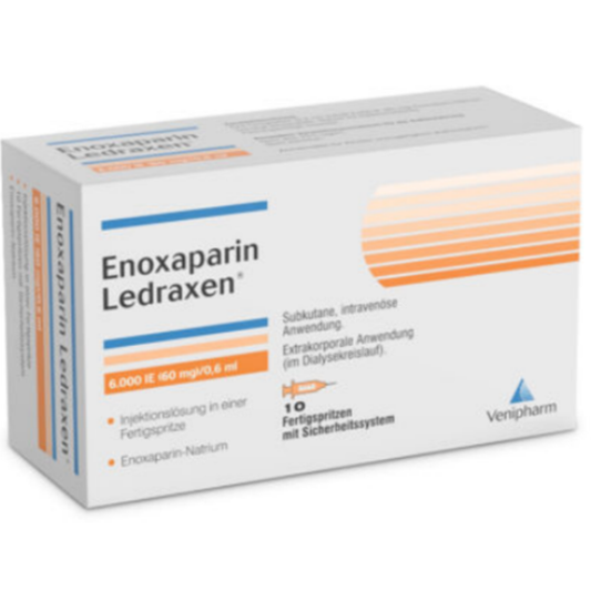 Enoxaparin Ledraven® 6.000 IE (60 mg)/0.6 ml – Solution for Injection